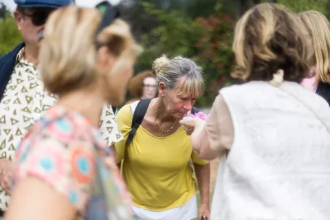 Actionnaires L'Oréal au Domaine de la Rose Lancôme_odorat